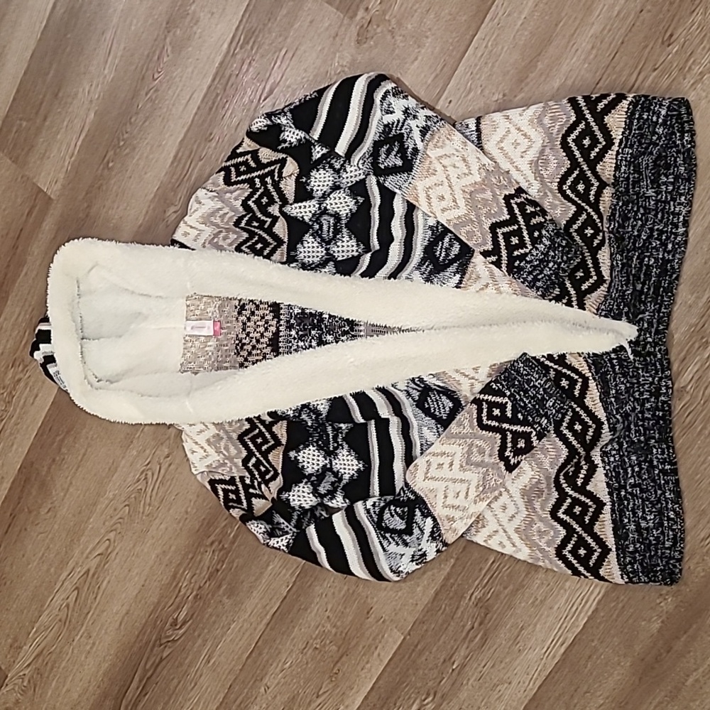 No Boundaries Womens Medium Open Sweater Cardigan
